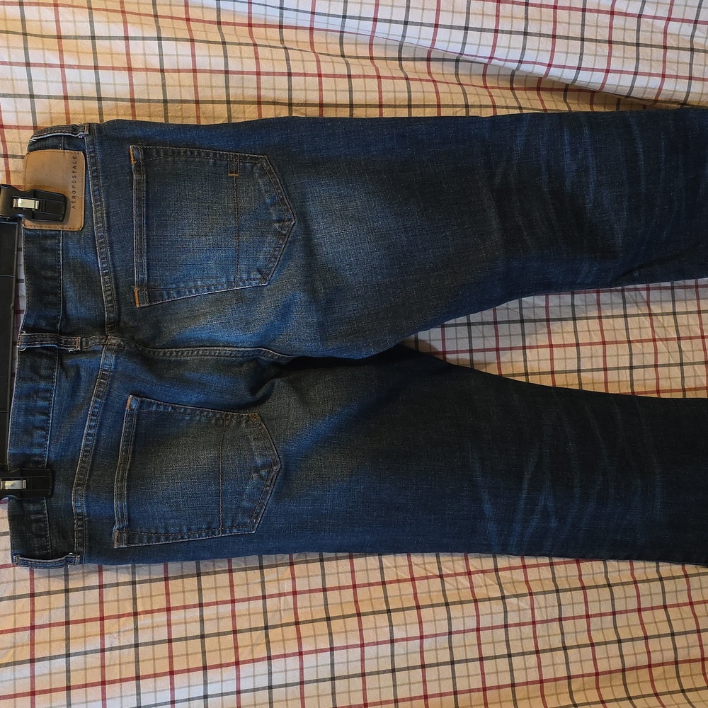 🏝️Mens' Aeropostale Jeans Slim Straight 33x32 - Picture 3 of 6